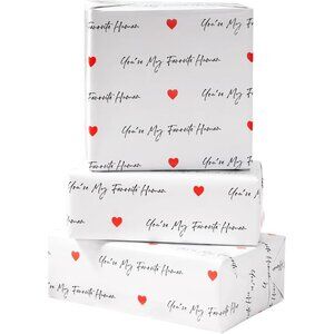 Valentine’s Day Wrapping Paper for Wedding, Anniversary, Birthday - You're My Fa